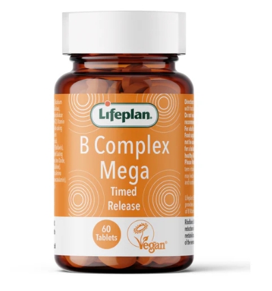 Vitamin B Complex (Mega) x 60 Tablets - Lifeplan