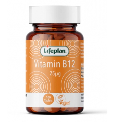 Vitamin B12 25mcg x 100 Tablets