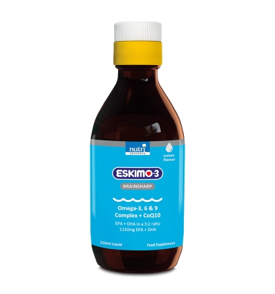 Eskimo Brainsharp (Omega-3-6-9) - 210mls - Nutri Advanced