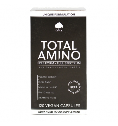 Total Amino - Full Spectrum Amino Acids - 120 Capsules - G & G