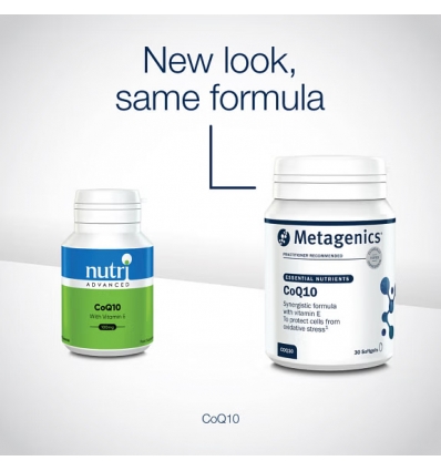 CoQ10 100mg - 30 Capsules - Nutri Advanced