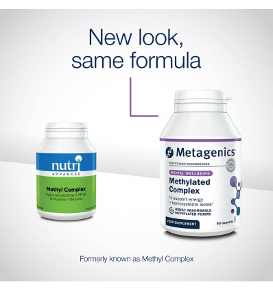 Methyl Complex - 90 Capsules - Nutri Advanced