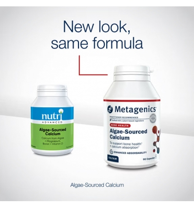 Algae-Sourced Calcium 90's - Nutri Advanced