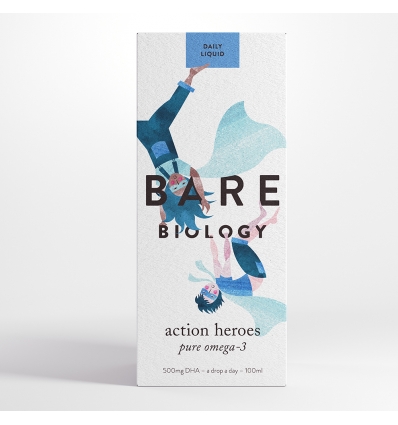 Action Heroes Pure Omega-3 100ml - Bare Biology