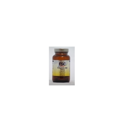 Niacinamide 500mg (Vitamin B3) - 60 Vegetarian Capsules - FSC