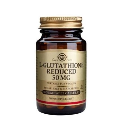 L-Glutathione Reduced 50 mg Vegetable Capsules