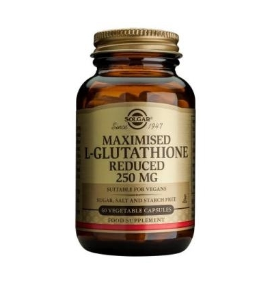 Maximised L-Glutathione Reduced 250 mg Vegetable Capsules - Solgar