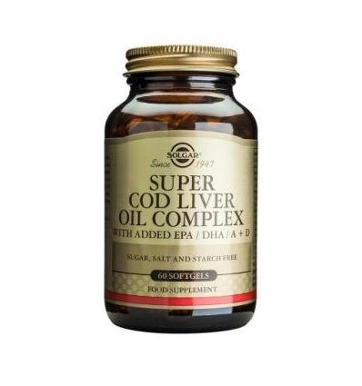 Super Cod Liver Oil Complex Softgels - Solgar