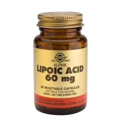 Alpha Lipoic Acid 60 mg - Solgar