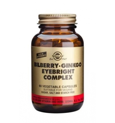 Bilberry Ginkgo Eyebright Complex - Solgar