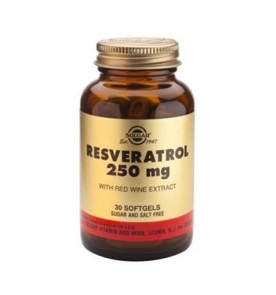 Resveratrol 250 mg Softgels - Solgar