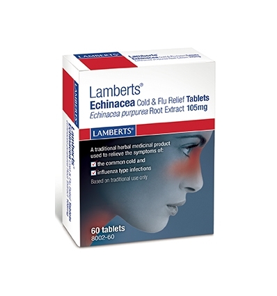 Echinacea Tablets 105mg - 60 Tablets - Lamberts®