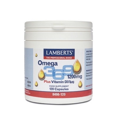 Omega 3,6,9 1200mg - 120 Capsules - Lamberts