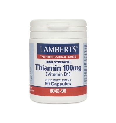 Thiamin 100mg (Vitamin B1) - 90 Capsules - Lamberts