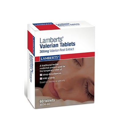 Valerian Tablets 300mg - 60 Tablets - Lamberts®