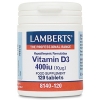 Vitamin D 400iu (Vit D3-10µg) - 120 Tablets - Lamberts