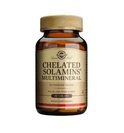 Chelated Solamins® Multimineral Tablets - Solgar
