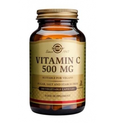 Vitamin C 500mg - 100 Vegetable Capsules - Solgar