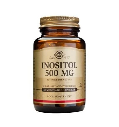 Inositol 500mg - 50 Vegetable Capsules - Solgar