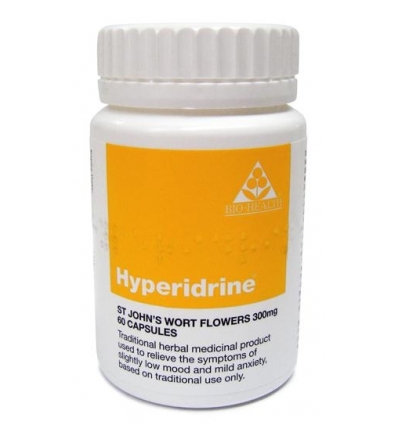 Hyperidrine® - 60 Vegan Capsules - Bio-Health