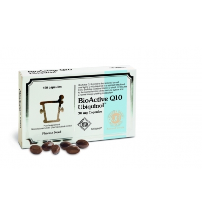 BioActive Q10 Ubiquinol® 30mg - 150 Capsules - Pharma Nord