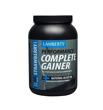 Complete Gainer - Strawberry Flavour Powder - 1816gms - Lamberts® Performance