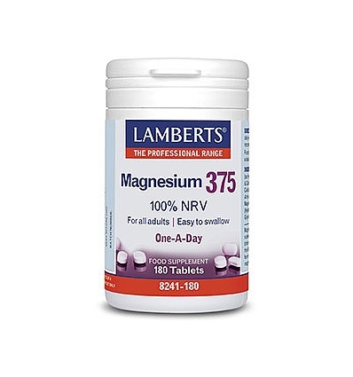 Magnesium 375 - 180 Tablets - Lamberts