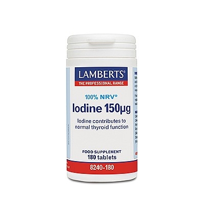 Iodine 150µg (Kelp Extract) - 500 Tablets - Lamberts