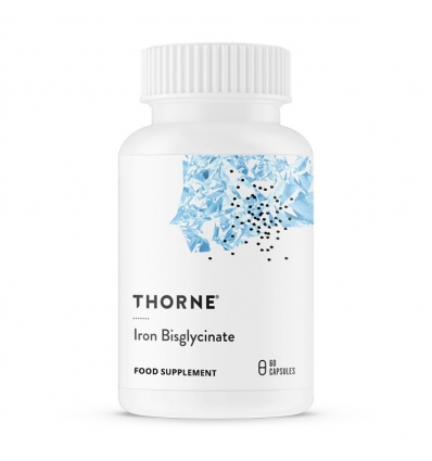 Iron Bisglycinate 25mg - 60 Vegi Capsules - Thorne Research