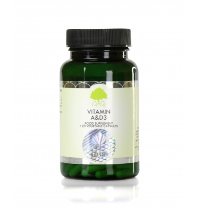 Vitamins A & D (Vitamin A 5,000iu & Vitamin D 400iu) - 100 Trufil™ Vegetarian Capsules - G & G