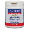 Vegan Vitamin D3 1000iu - 90 Capsules - Lamberts