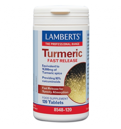 Turmeric Fast Release - 120 Tablets - Lamberts