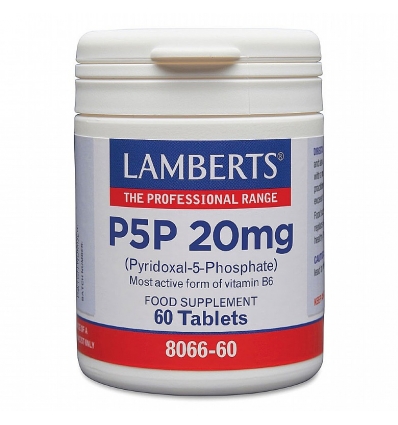 P5P 20mg (Pyridoxal-5-Phosphate) - 60 Tablets - Lamberts