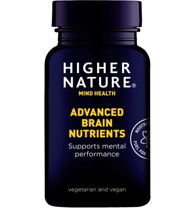 Advanced Brain Nutrients - 180 Capsules - Premium Naturals - Higher Nature®