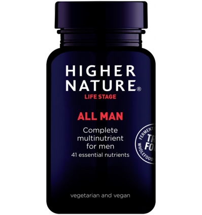 All Man - 180 Vegetarian Capsules - True Food® - Higher Nature®