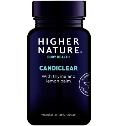 Candiclear (Caprylic acid) - 90 Vegetarian Capsules - Higher Nature®