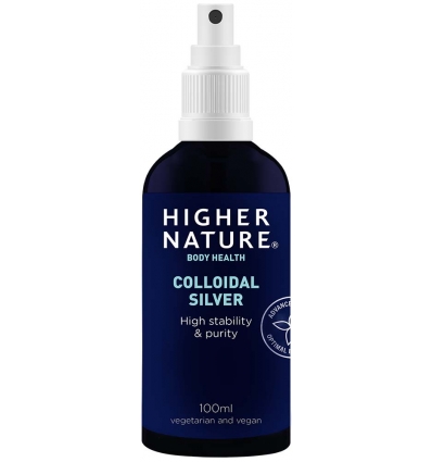 Colloidal Silver Refillable Spray (High Stability) - 100mls - Higher Nature®