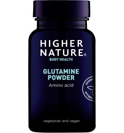 Glutamine Vegetarian Powder - 200gms - Higher Nature®