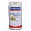 Sea Buckthorn Berry Oil 1000mg (Omega 7) - 60 Capsules - Lamberts®