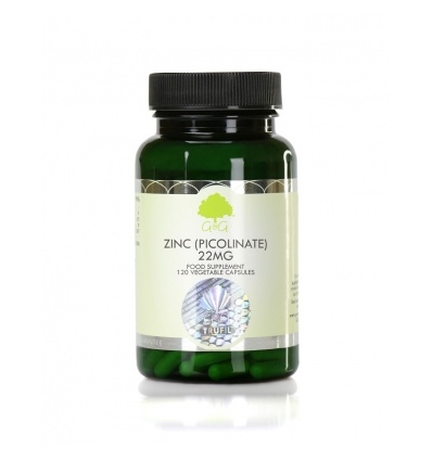 Zinc Picolinate 22mg - 120 Trufil™ Vegetarian Capsules - G & G