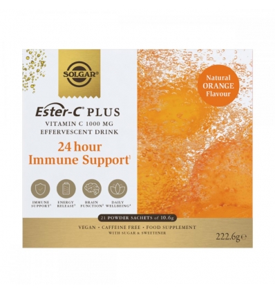Ester-C Plus 1000mg Vitamin C Effervescent 21's