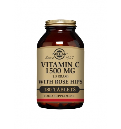 Vitamin C 1500mg with Rose Hips 180's