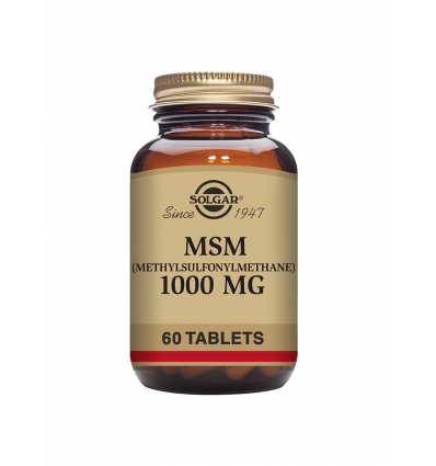 MSM 1000mg 60's - SOLGAR