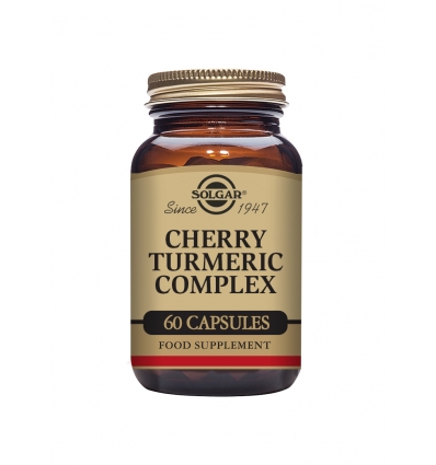 Cherry Turmeric Complex Vegetable Capsules - Pack of 60 - Solgar