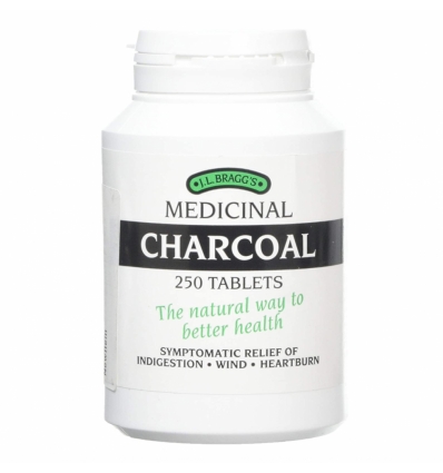 Charcoal - 250 Tablets - Braggs