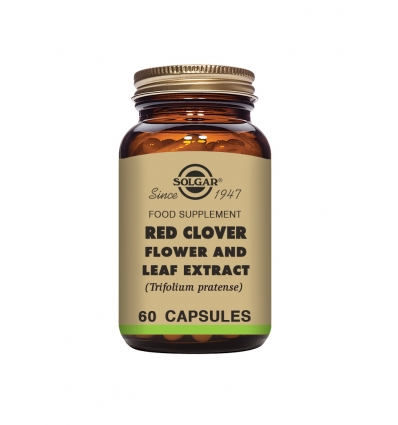 Red Clover Flower and Leaf Extract Vegetable Capsules - Pack of 60 - Solgar