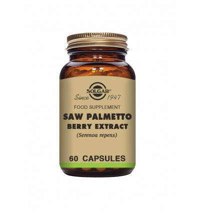 Saw Palmetto Berry Extract Vegetable Capsules - Pack of 60 - Solgar
