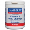Vitamin E 400iu - 60 Vegetable Capsules - Lamberts