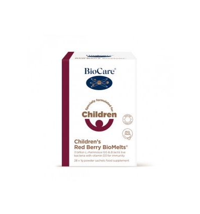 Children's Red Berry BioMelts - 28 Sachets - Biocare