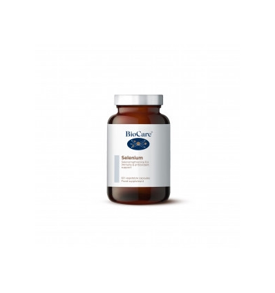 Selenium (L-Selenomethionine 100µg) - 60 Vegetable Capsules - BioCare®